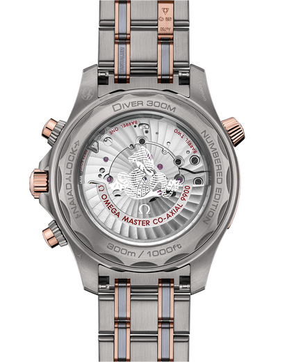 Seamaster Diver 300M 44 mm, titanium ‑ tantalum ‑ Sedna™ gold on titanium ‑ tantalum ‑ Sedna™ gold