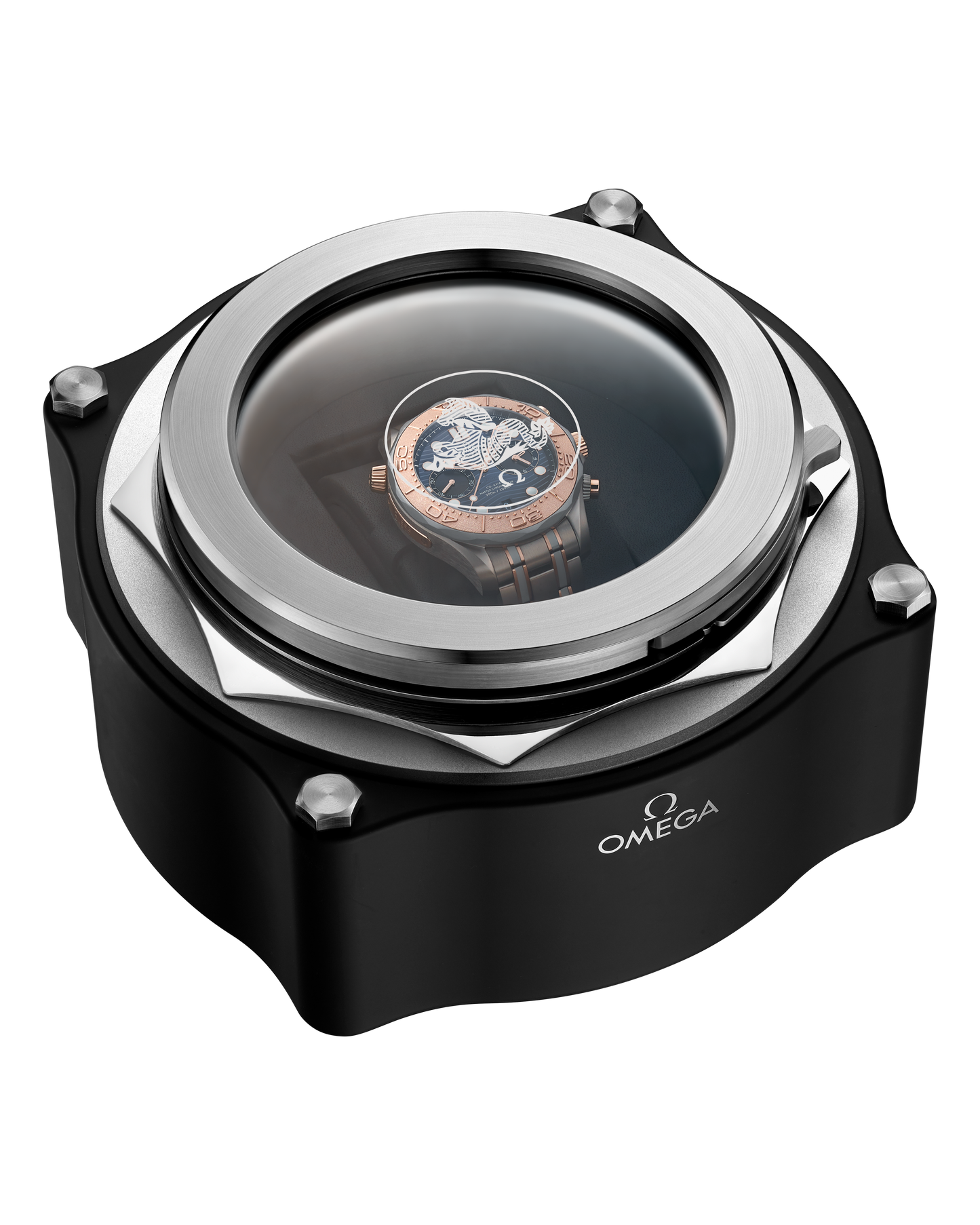 Seamaster Diver 300M 44 mm, titanium ‑ tantalum ‑ Sedna™ gold on titanium ‑ tantalum ‑ Sedna™ gold