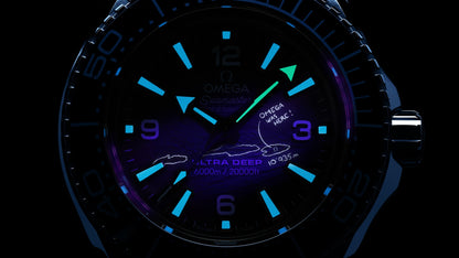 Seamaster Planet Ocean 6000M 45.5 mm, O‑MEGASTEEL on O‑MEGASTEEL