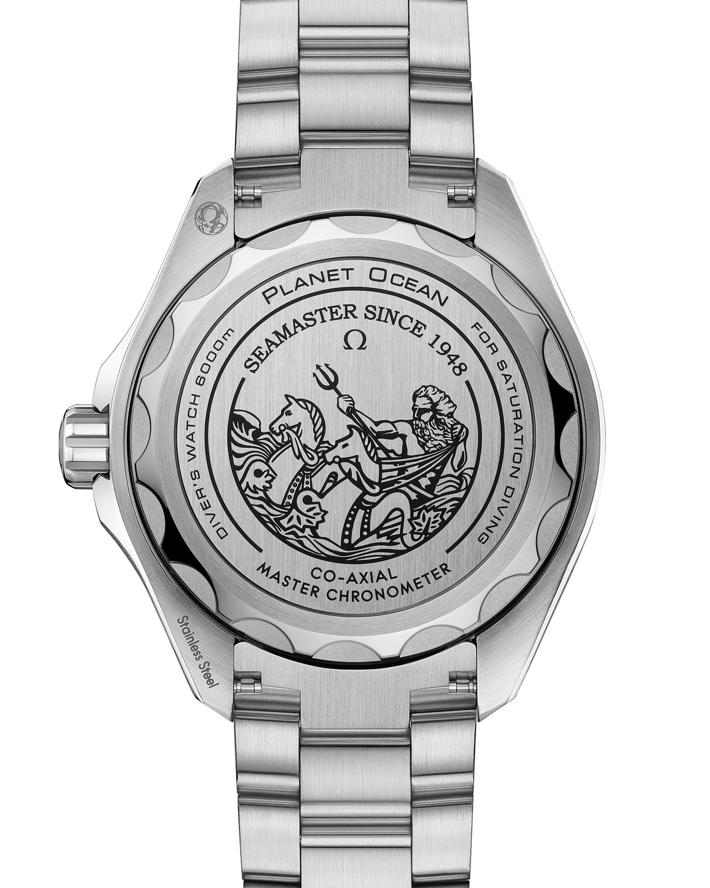 Seamaster Planet Ocean 6000M 45.5 mm, O‑MEGASTEEL on O‑MEGASTEEL