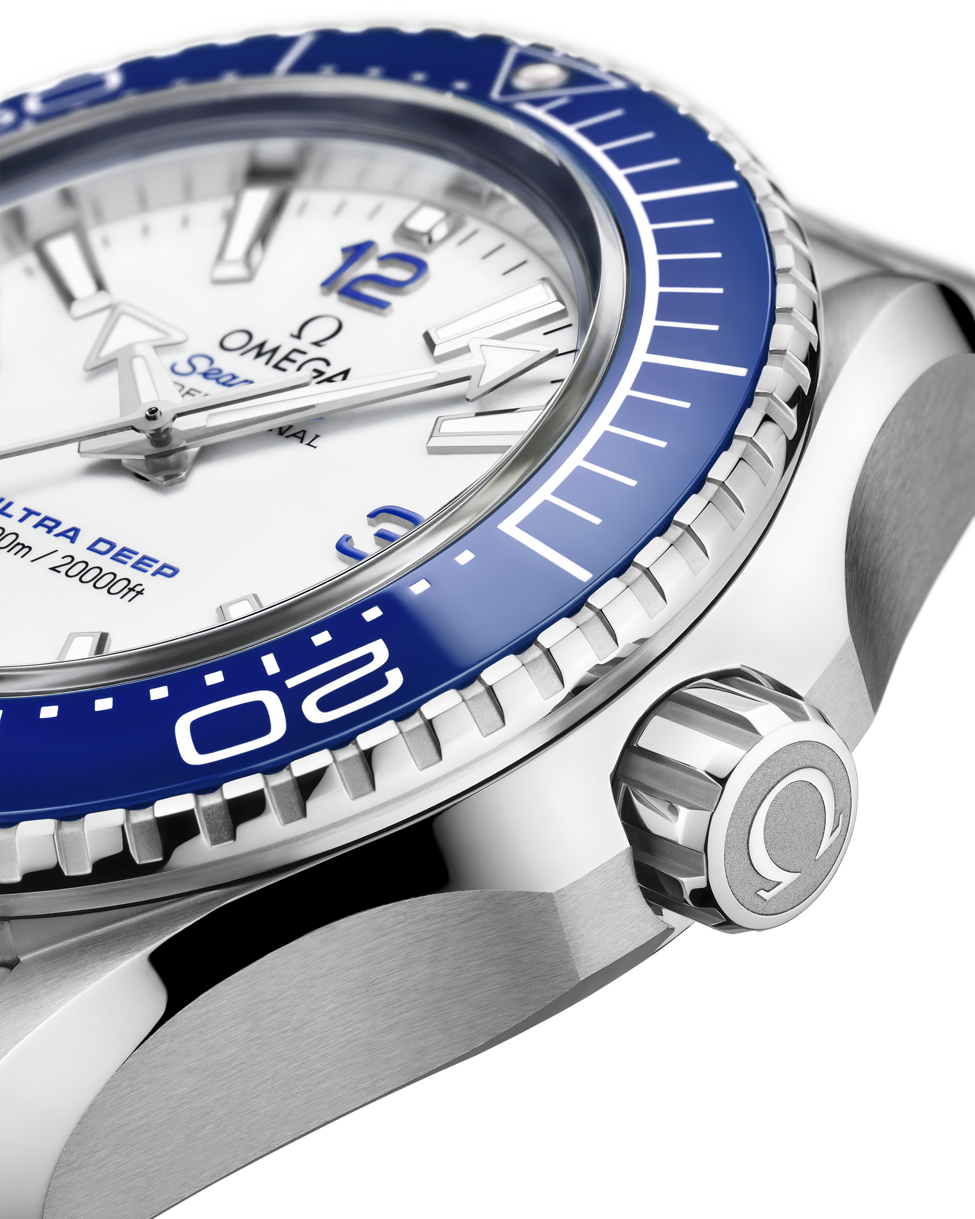 Seamaster Planet Ocean 6000M 45.5 mm, O‑MEGASTEEL on O‑MEGASTEEL