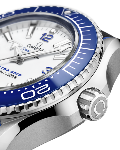 Seamaster Planet Ocean 6000M 45.5 mm, O‑MEGASTEEL on rubber strap