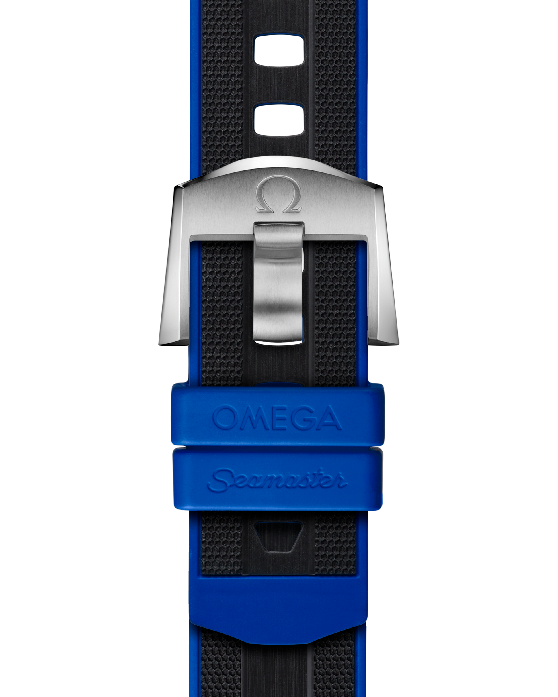 Seamaster Planet Ocean 6000M 45.5 mm, O‑MEGASTEEL on rubber strap