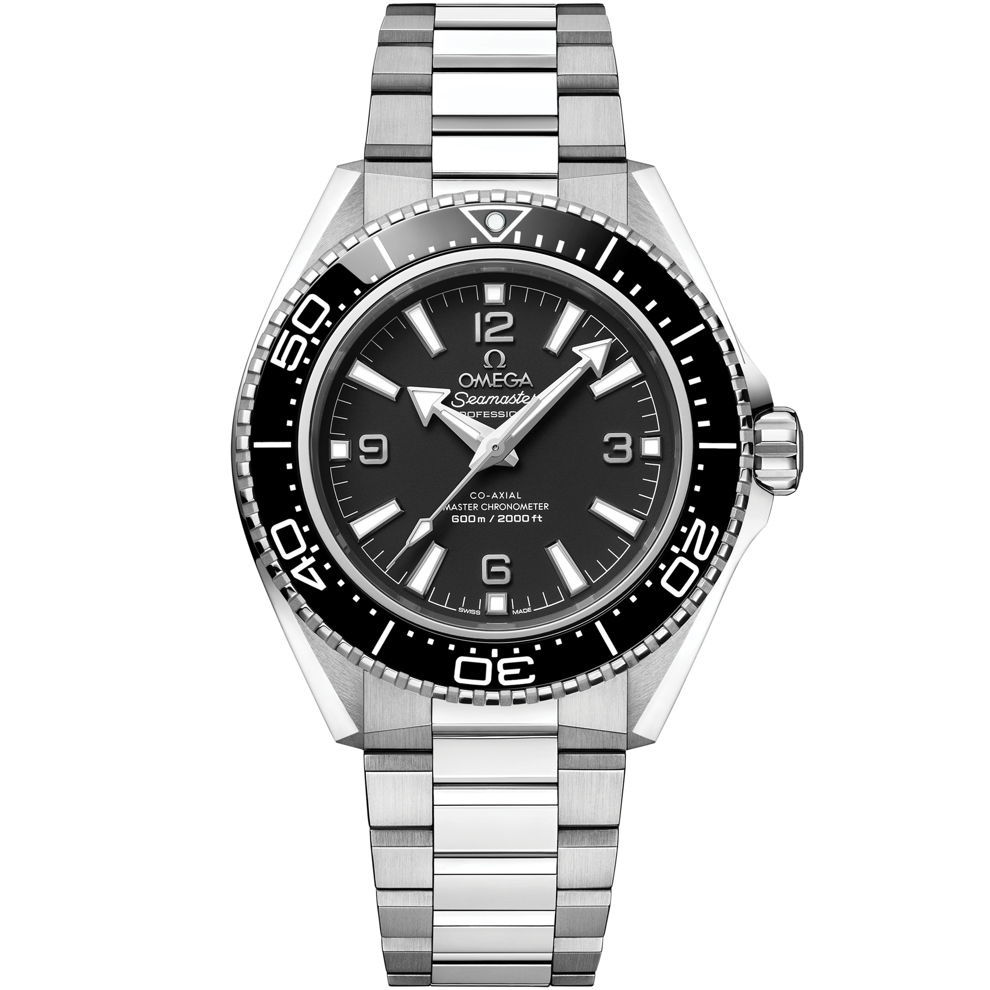 Seamaster Planet Ocean 600M 42 mm, steel on steel