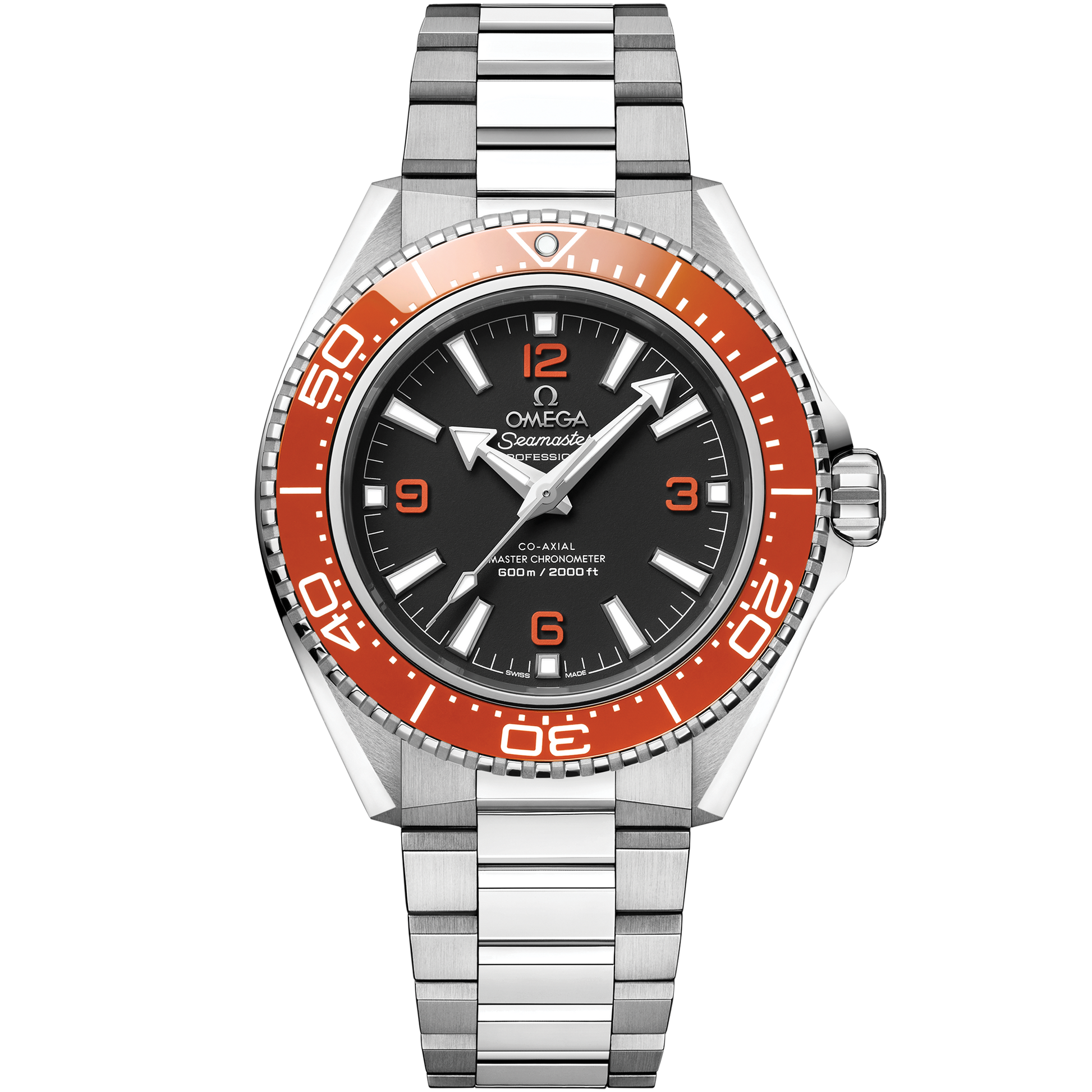 Seamaster Planet Ocean 600M 42 mm, steel on steel
