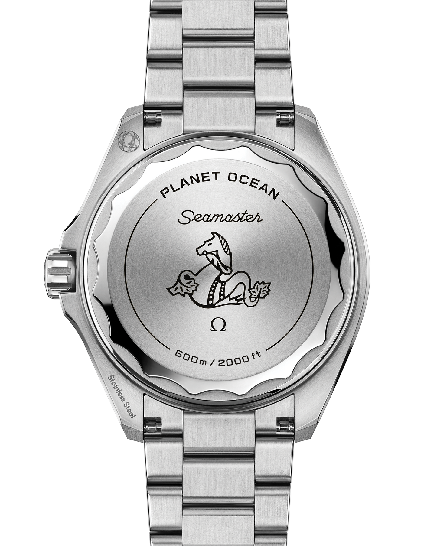 Seamaster Planet Ocean 600M 42 mm, steel on steel