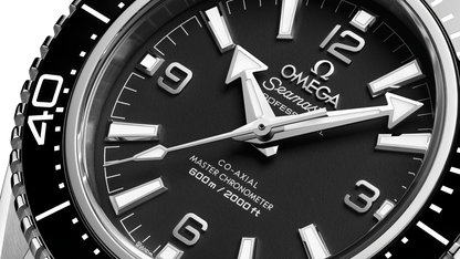 Seamaster Planet Ocean 600M 42 mm, steel on rubber strap