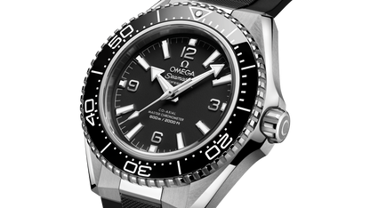 Seamaster Planet Ocean 600M 42 mm, steel on rubber strap