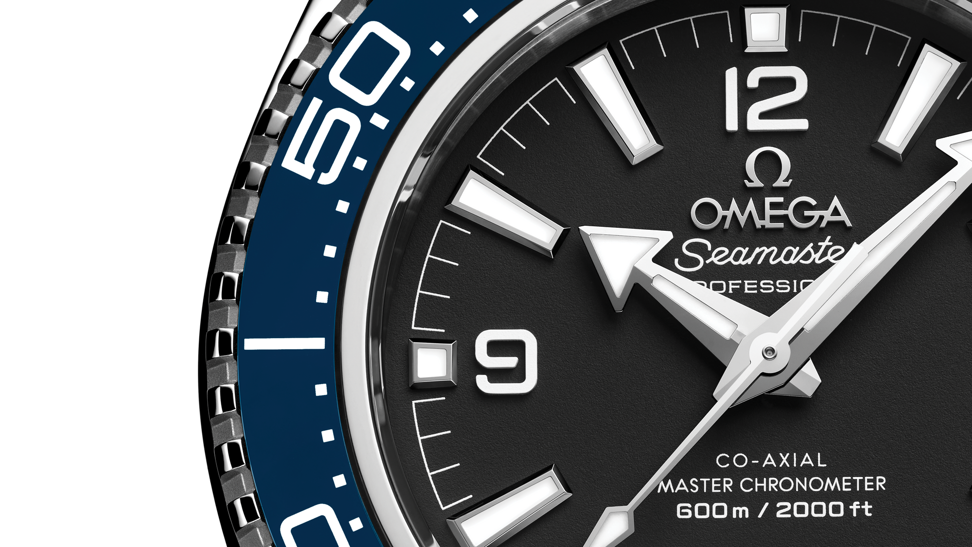 Seamaster Planet Ocean 600M 42 mm, steel on rubber strap