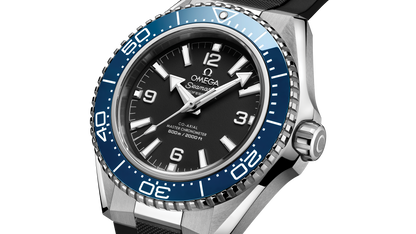 Seamaster Planet Ocean 600M 42 mm, steel on rubber strap