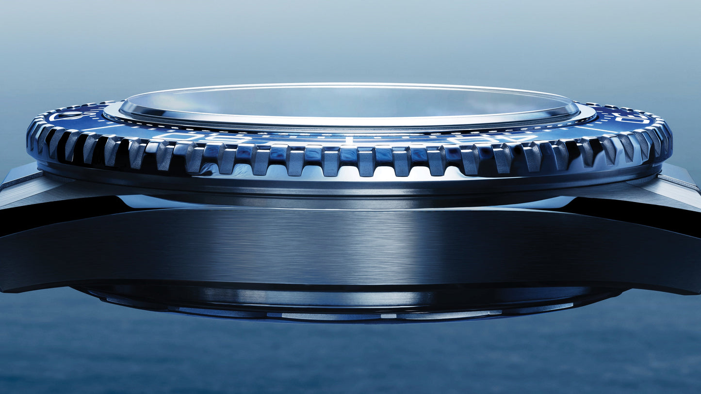 Seamaster Planet Ocean 600M 42 mm, steel on rubber strap