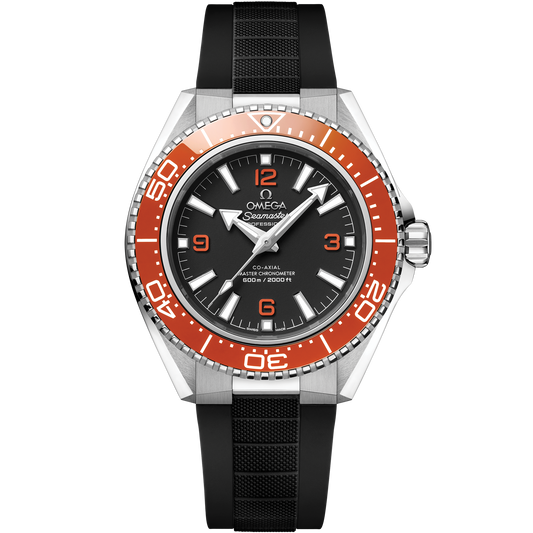 Seamaster Planet Ocean 600M 42 mm, steel on rubber strap