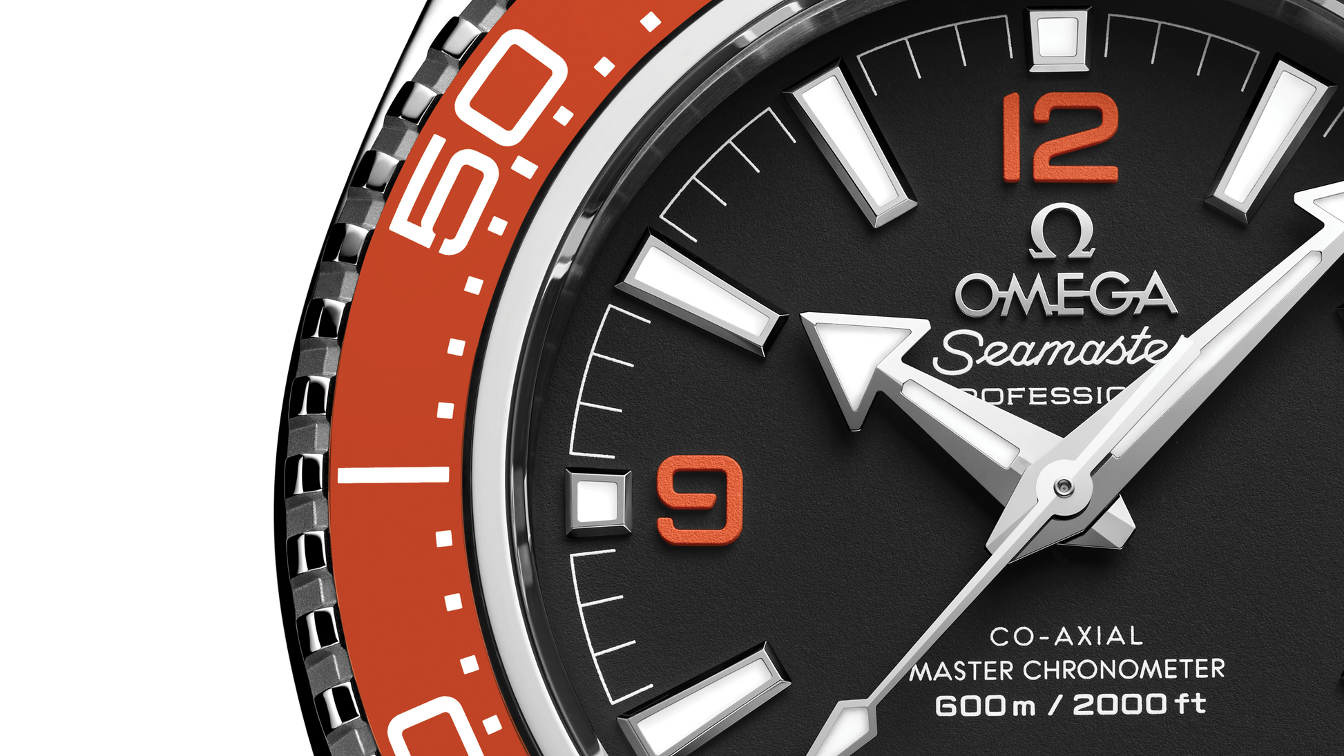 Seamaster Planet Ocean 600M 42 mm, steel on rubber strap