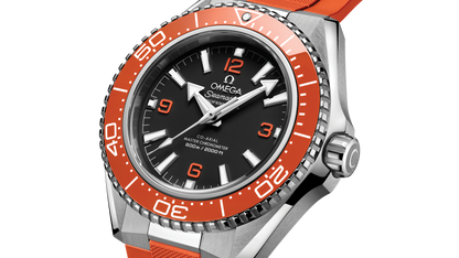 Seamaster Planet Ocean 600M 42 mm, steel on rubber strap