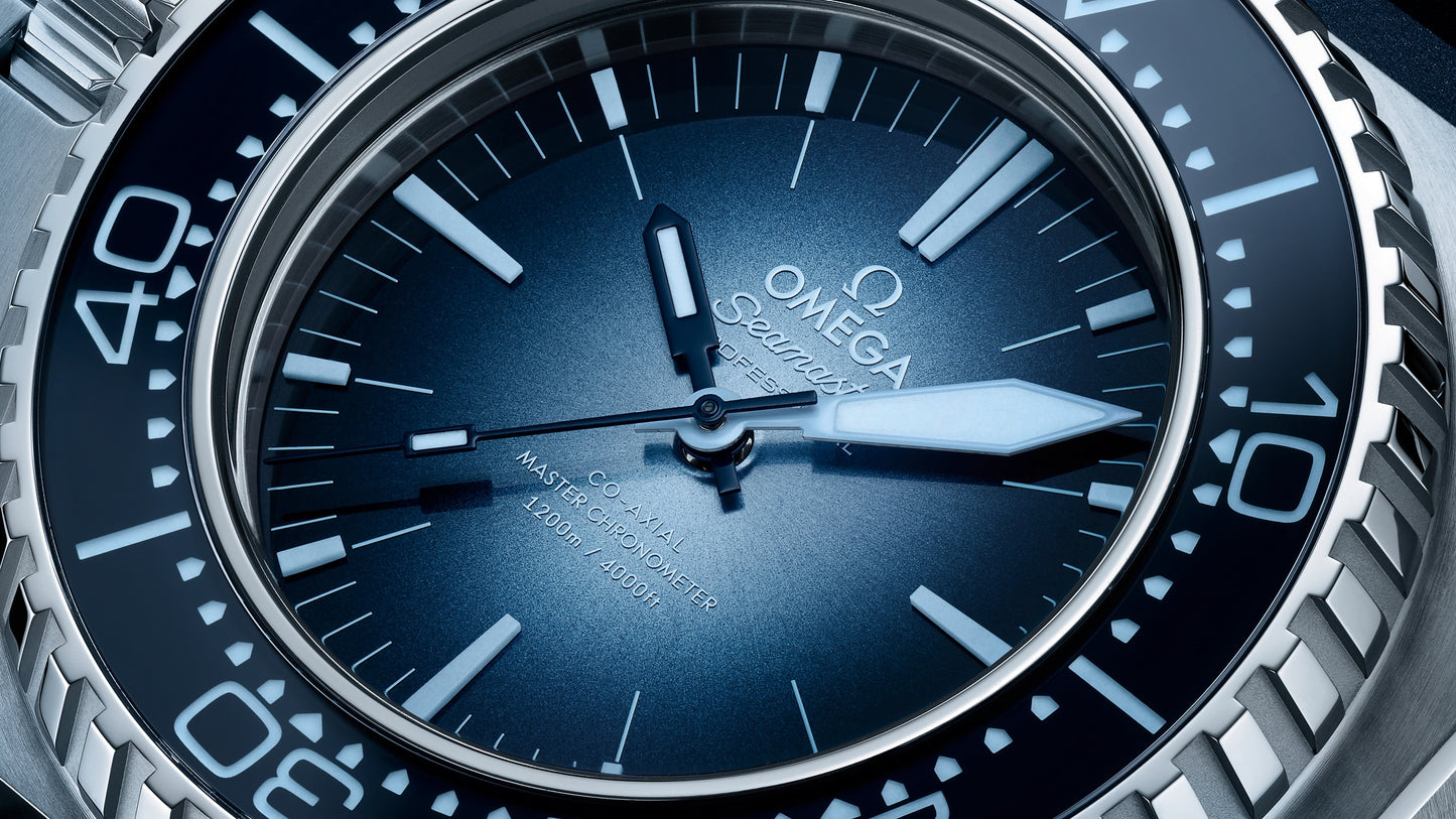 Seamaster Ploprof 1200M 55 x 45 mm, O‑MEGASTEEL on rubber strap