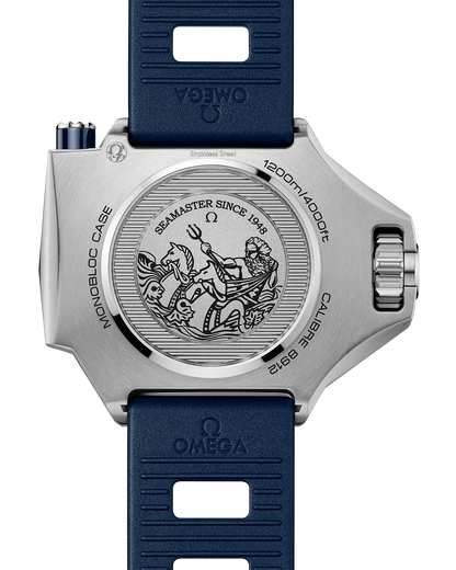 Seamaster Ploprof 1200M 55 x 45 mm, O‑MEGASTEEL on rubber strap