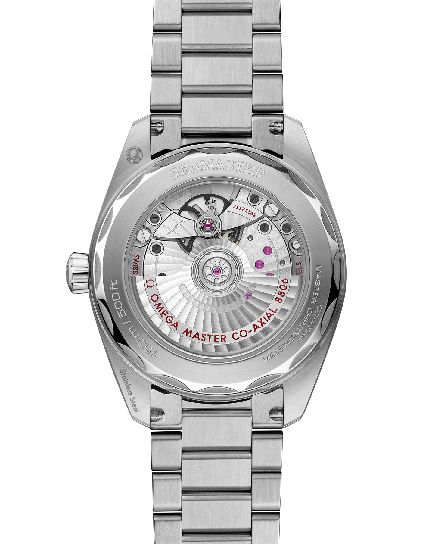 Seamaster Railmaster 38 mm, steel on steel