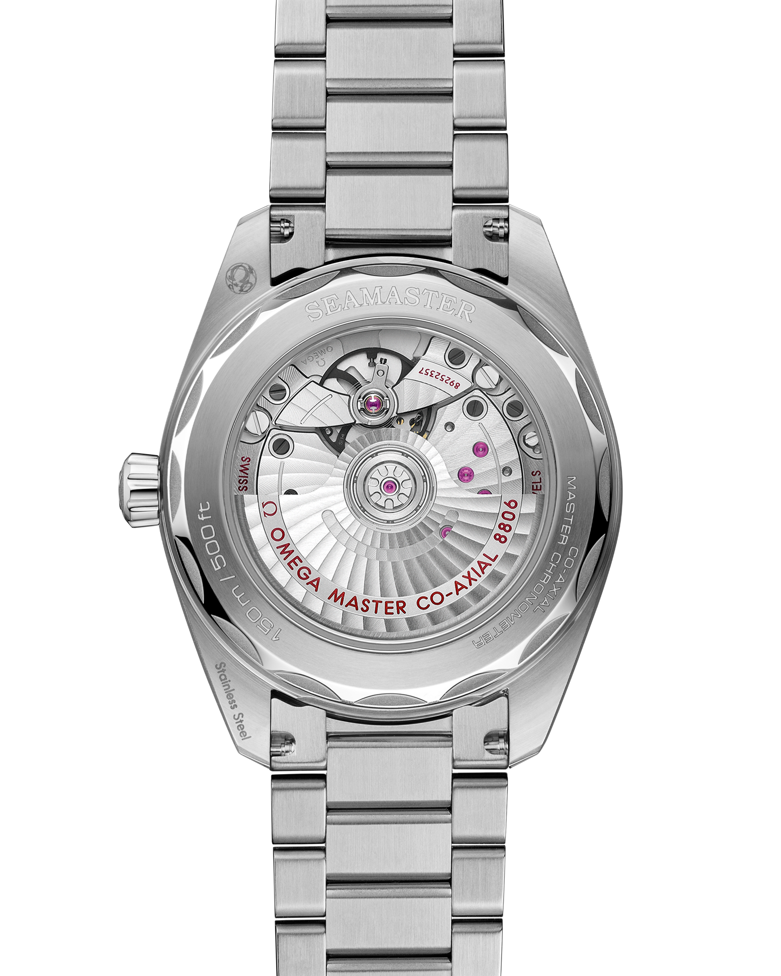 Seamaster Railmaster 38 mm, steel on steel