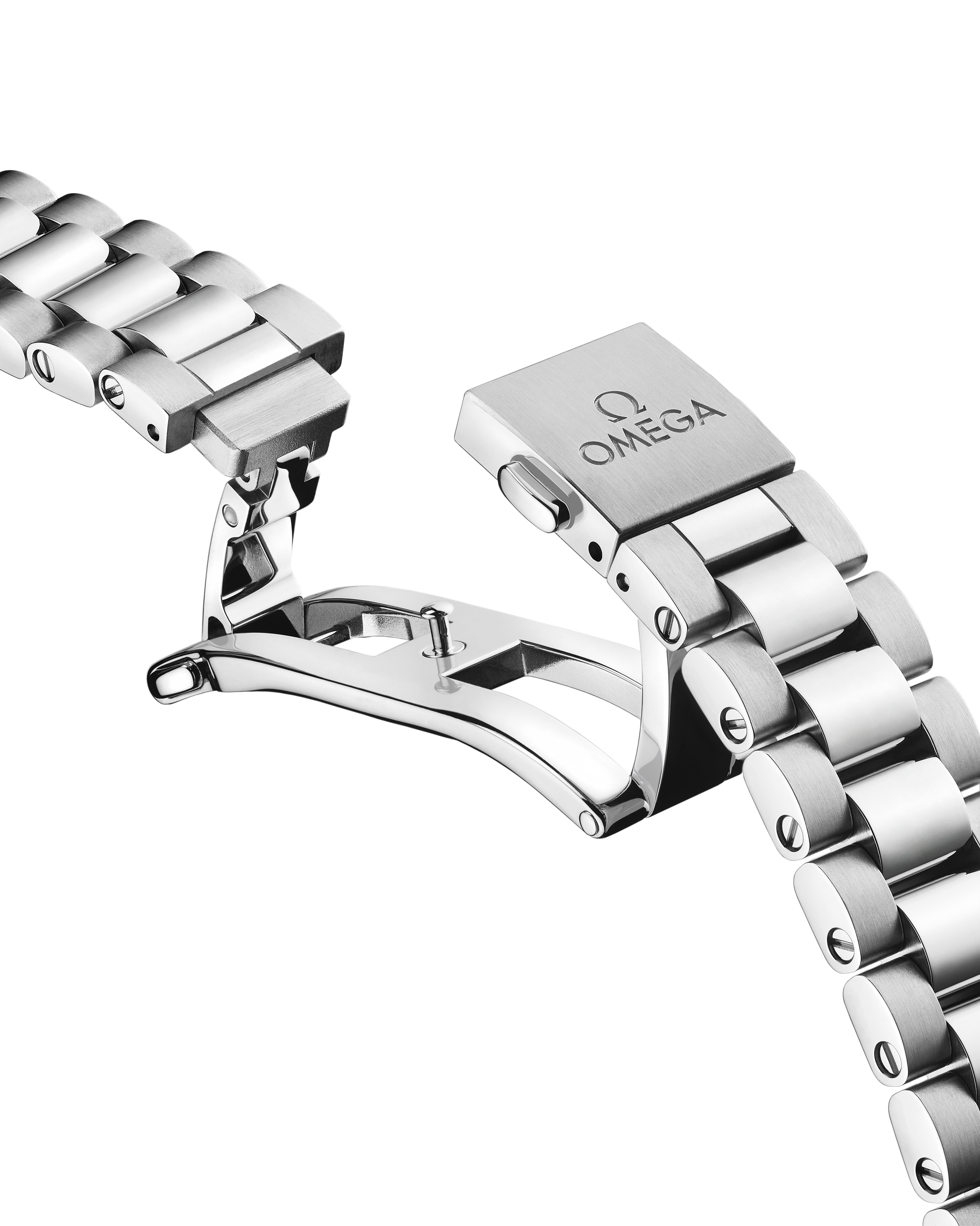 Seamaster Railmaster 38 mm, steel on steel