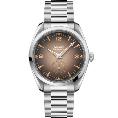 Seamaster Railmaster 38 mm, steel on steel