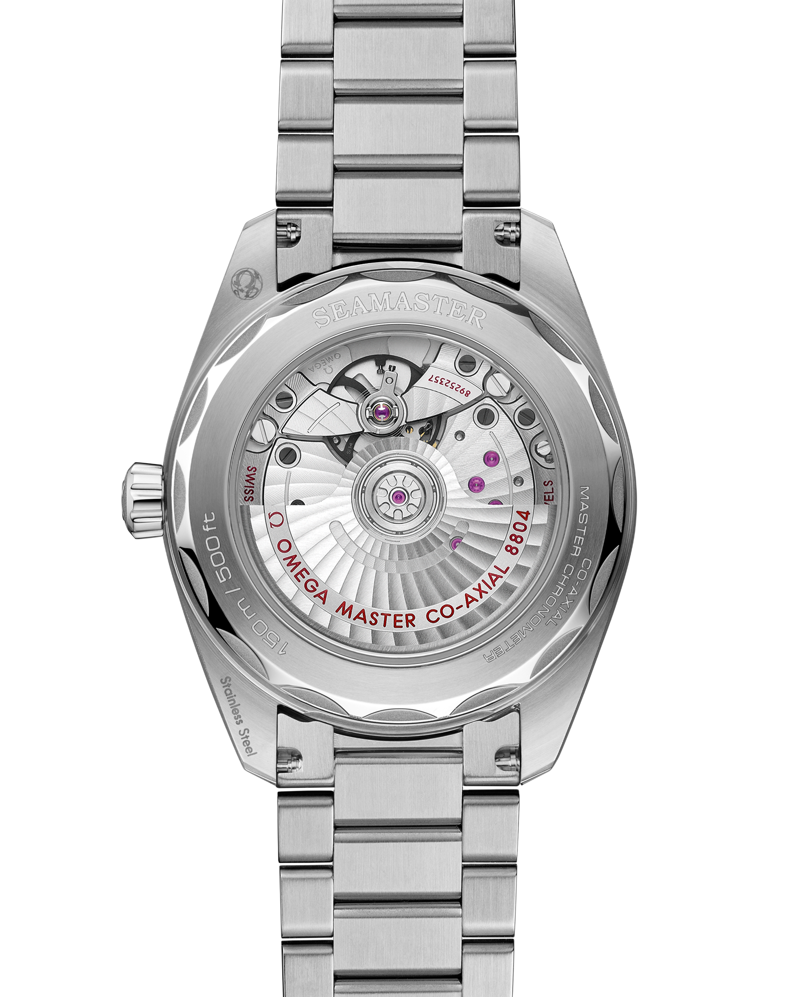 Seamaster Railmaster 38 mm, steel on steel