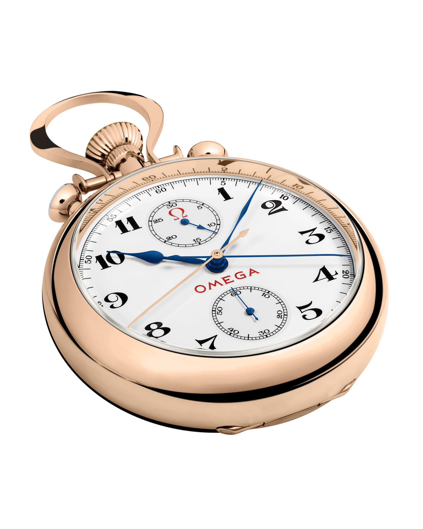Specialities Olympic Pocket Watch 1932 70 mm, red gold