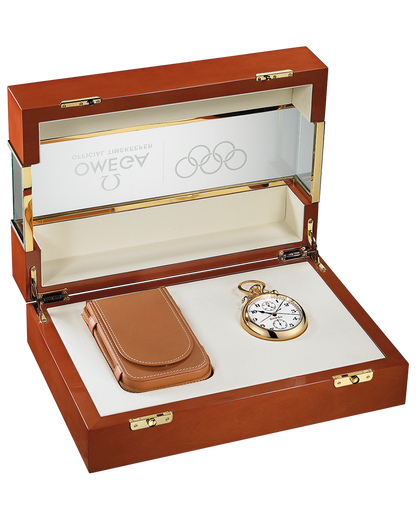 Specialities Olympic Pocket Watch 1932 70 mm, red gold