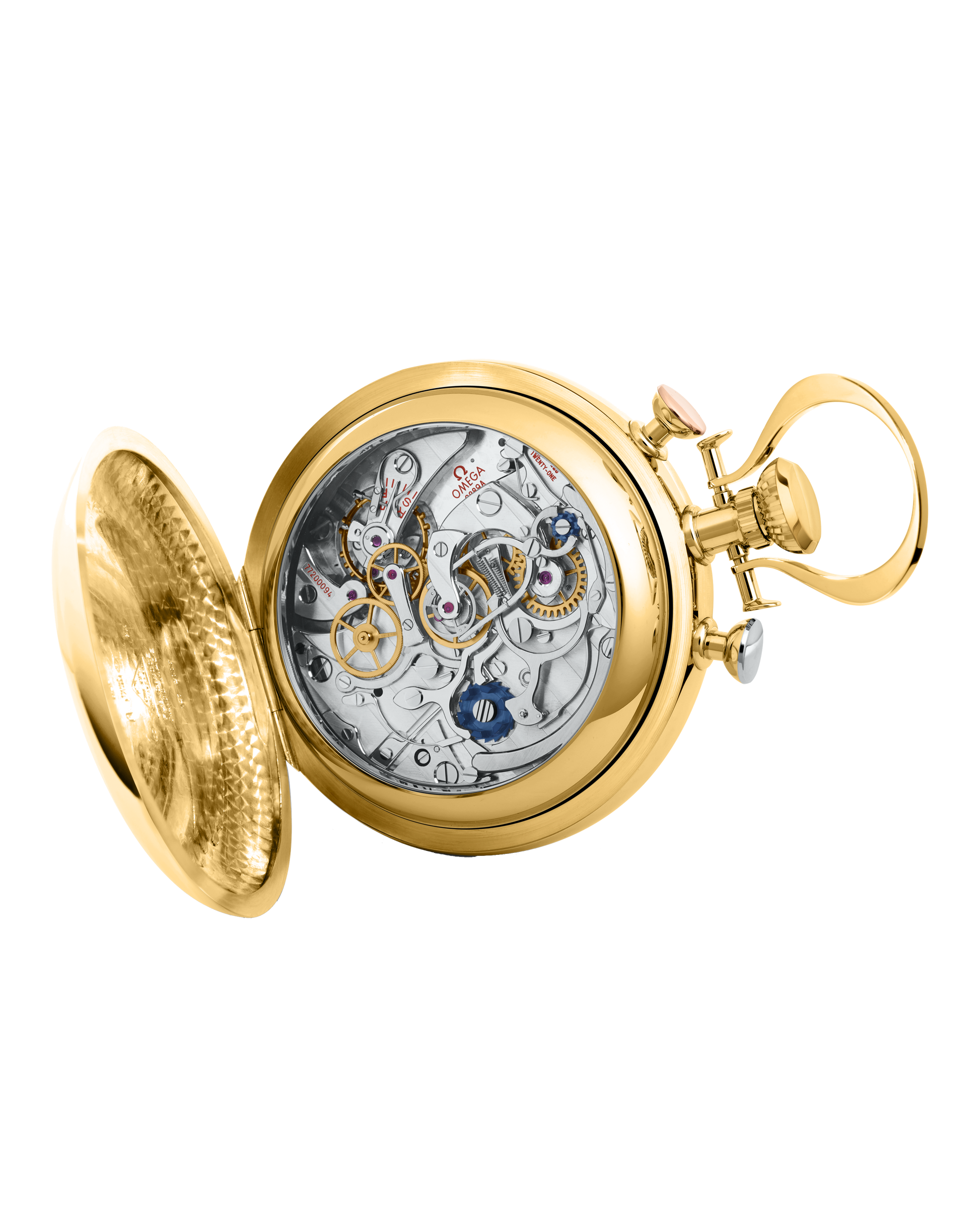 Specialities Olympic Pocket Watch 1932 70 mm, yellow gold