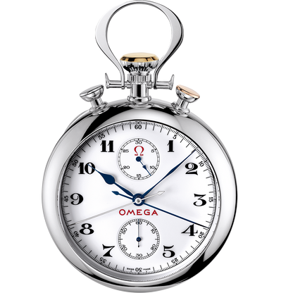 Specialities Olympic Pocket Watch 1932 70 mm, white gold