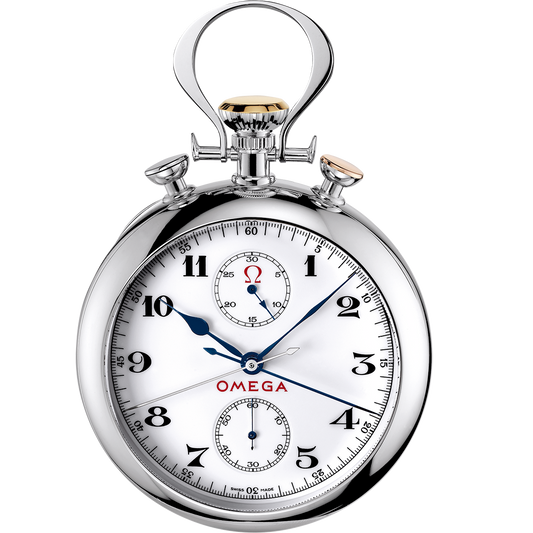Specialities Olympic Pocket Watch 1932 70 mm, white gold