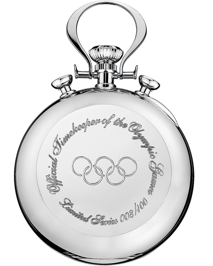 Specialities Olympic Pocket Watch 1932 70 mm, white gold