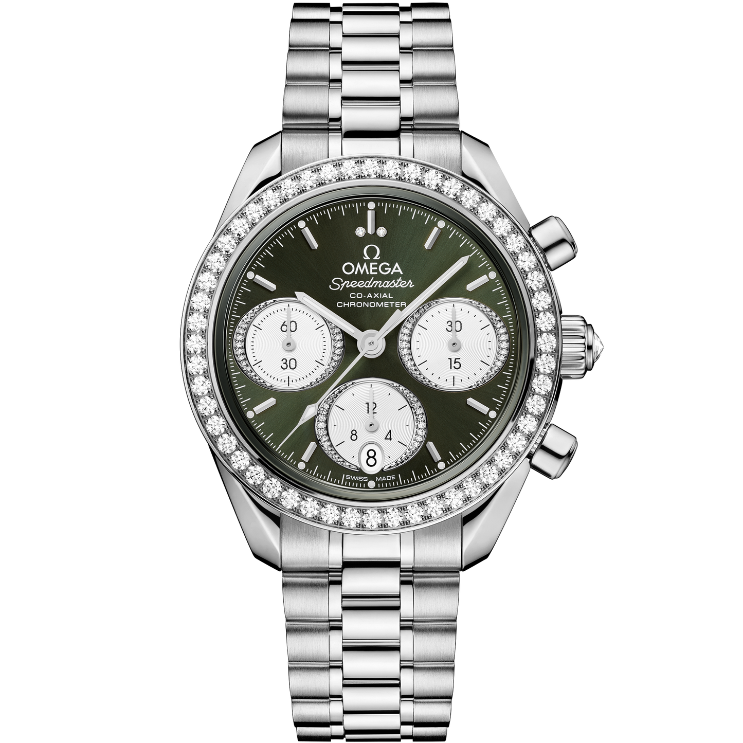 Speedmaster 38 38 mm, steel on steel
