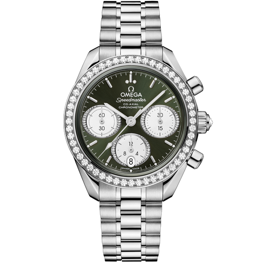 Speedmaster 38 38 mm, steel on steel