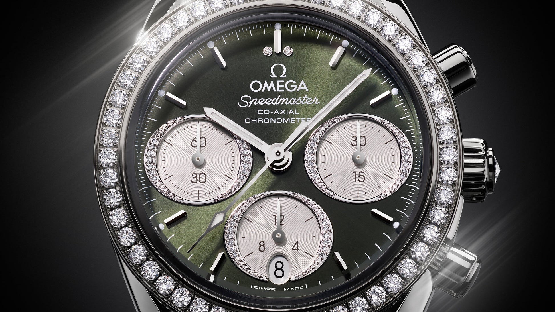 Speedmaster 38 38 mm, steel on steel
