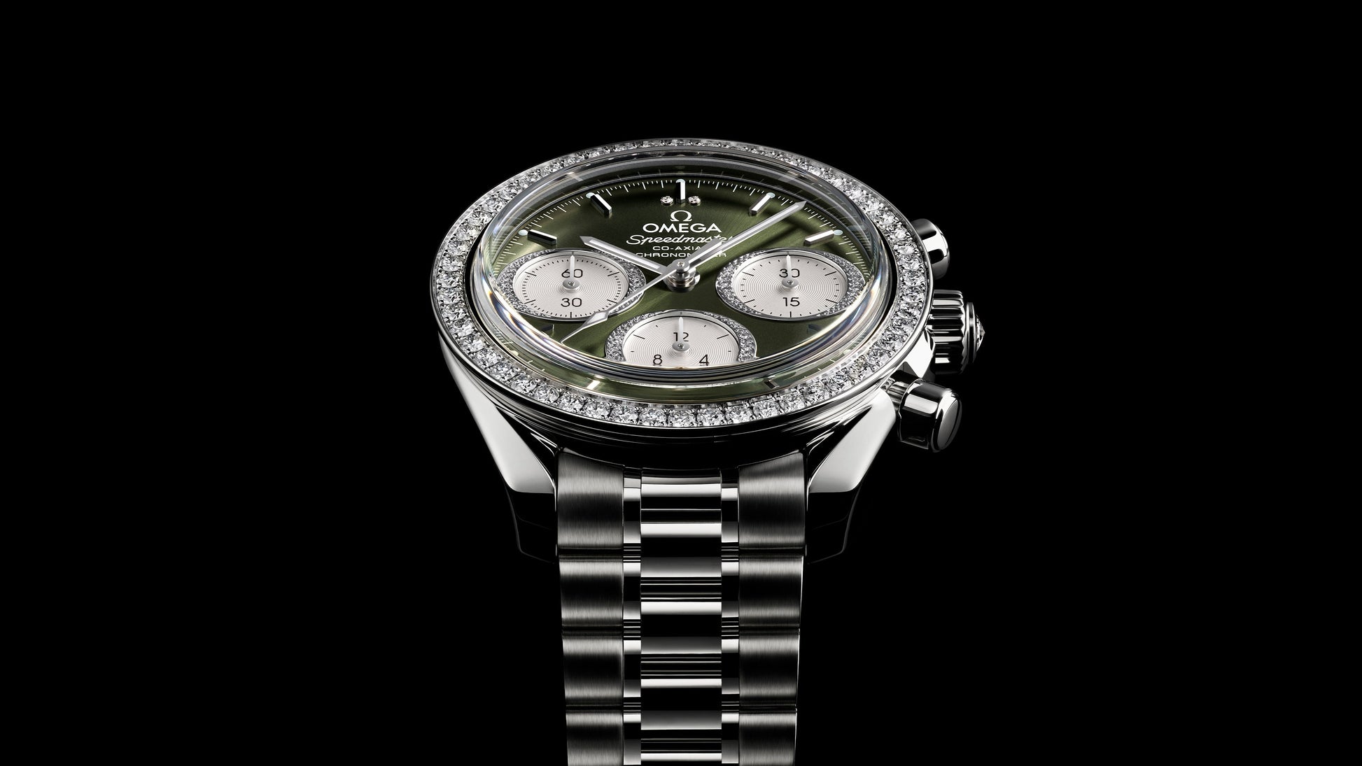 Speedmaster 38 38 mm, steel on steel