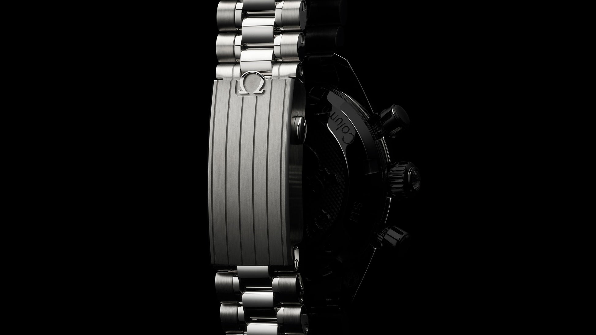 Speedmaster 38 38 mm, steel on steel