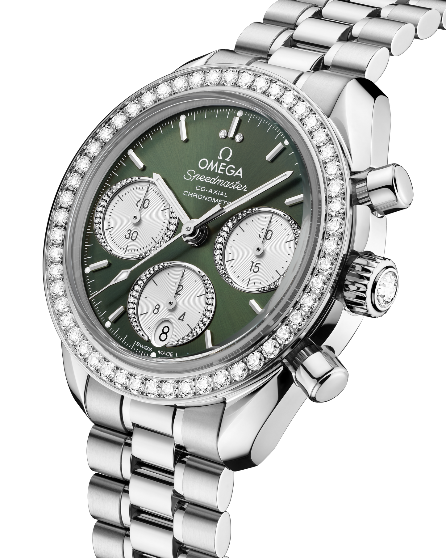 Speedmaster 38 38 mm, steel on steel