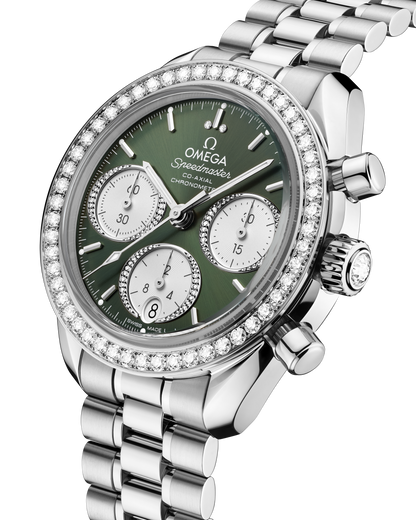 Speedmaster 38 38 mm, steel on steel