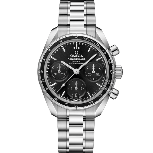 Speedmaster 38 38 mm, steel on steel
