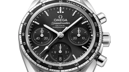 Speedmaster 38 38 mm, steel on steel