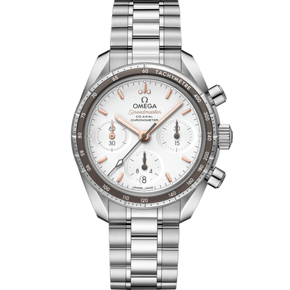 Speedmaster 38 38 mm, steel on steel