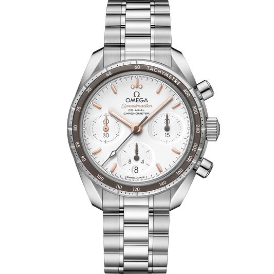 Speedmaster 38 38 mm, steel on steel