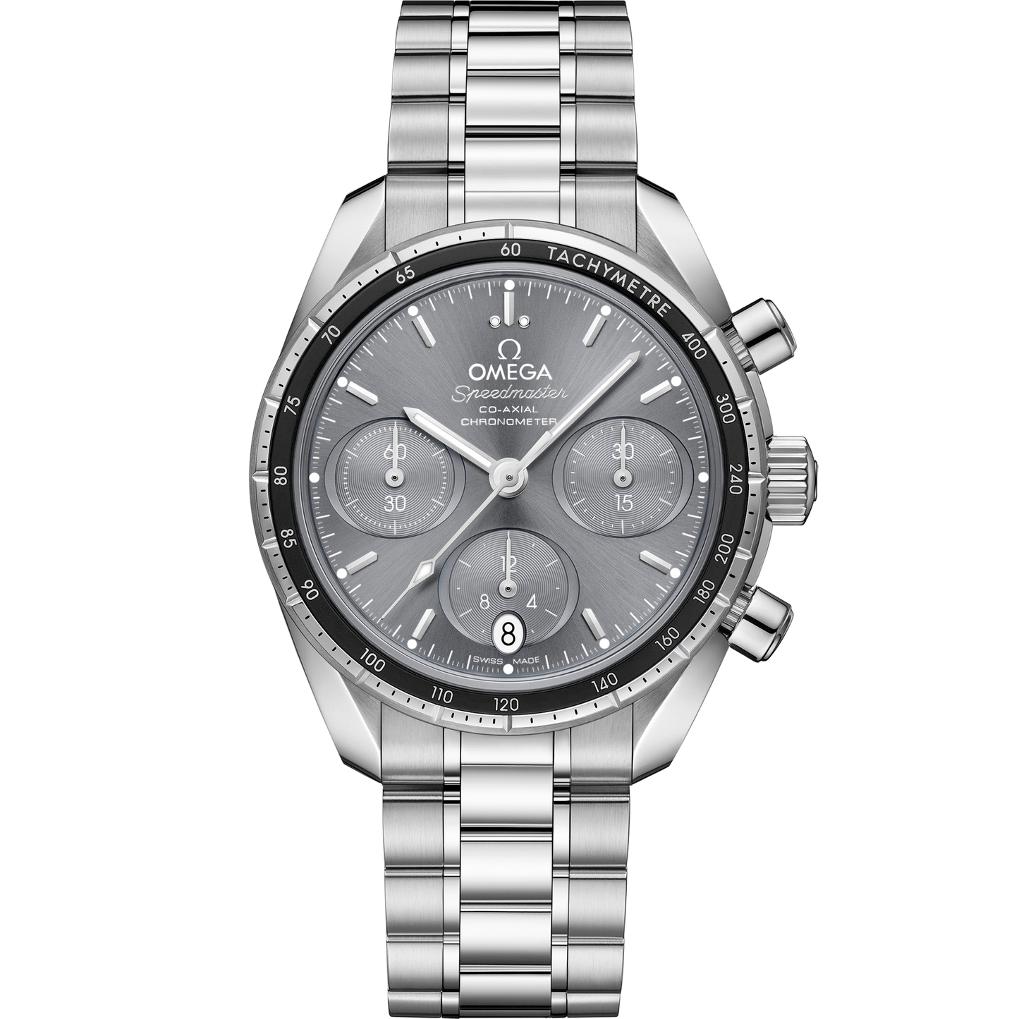 Speedmaster 38 38 mm, steel on steel
