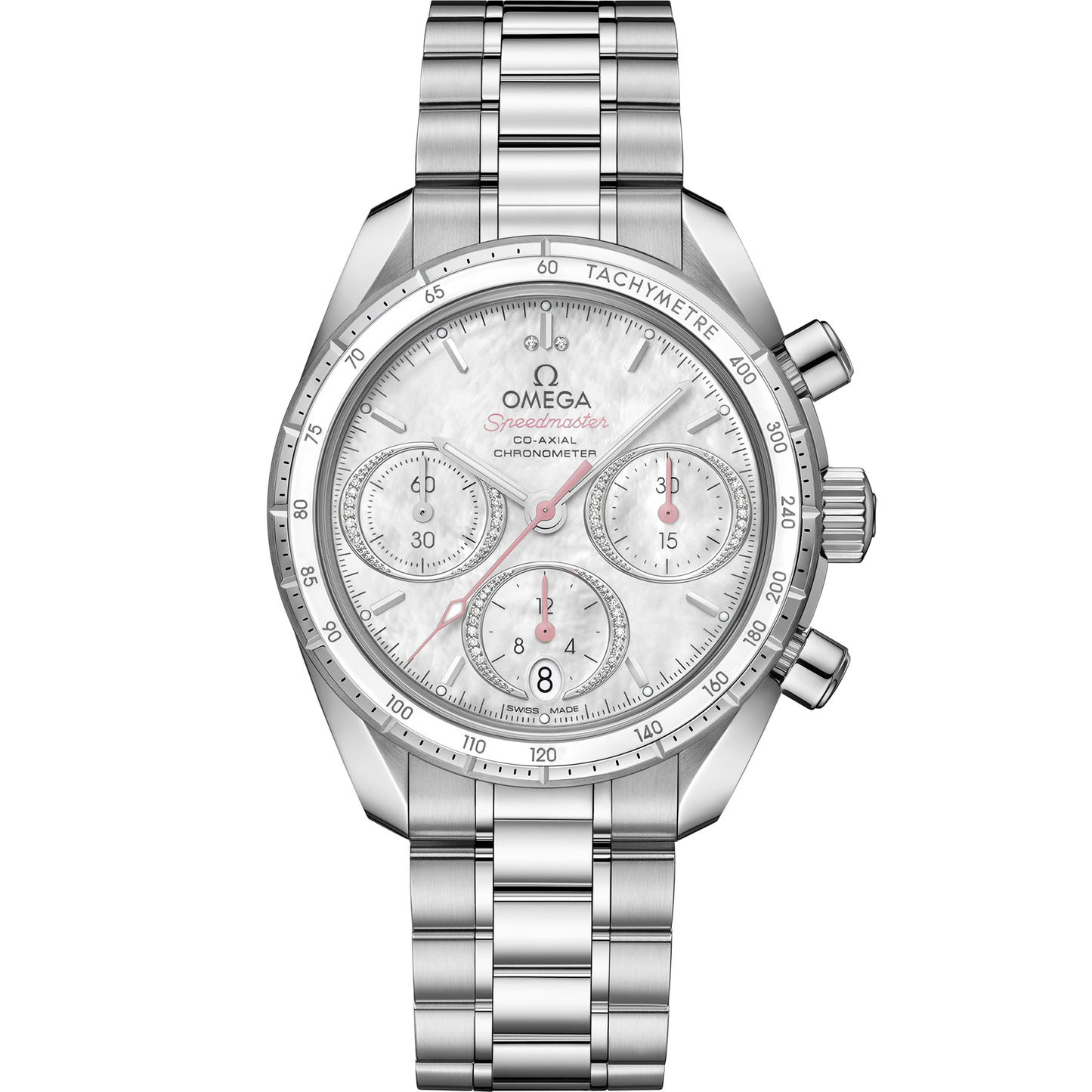 Speedmaster 38 38 mm, steel on steel