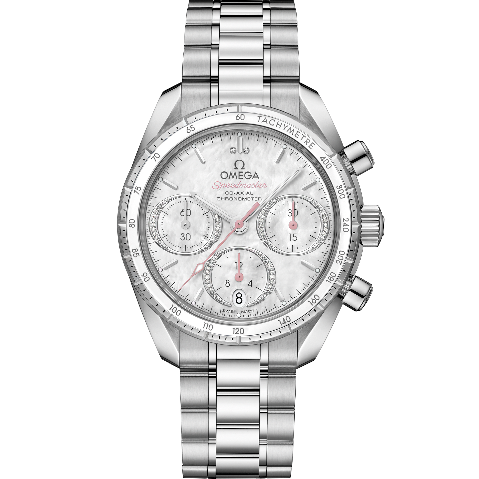 Speedmaster 38 38 mm, steel on steel