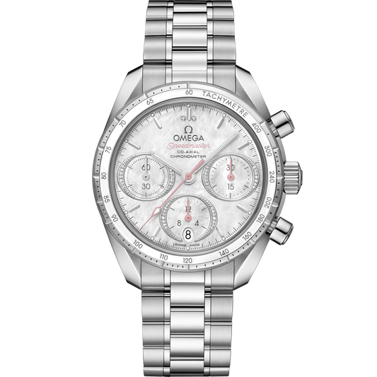 Speedmaster 38 38 mm, steel on steel