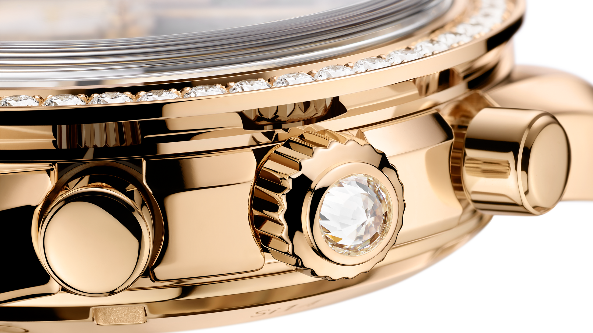 Speedmaster 38 38 mm, Moonshine™ gold on Moonshine™ gold