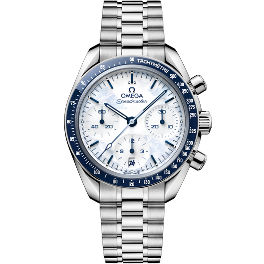 Speedmaster 38 38 mm, steel on steel