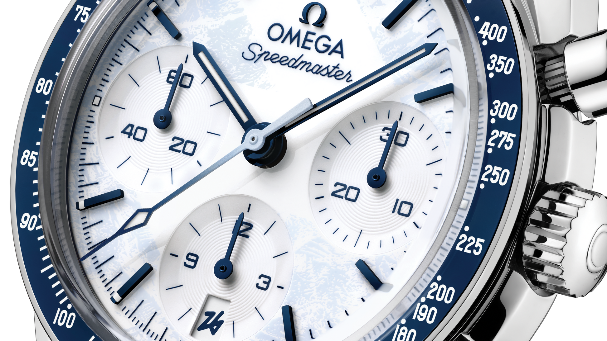 Speedmaster 38 38 mm, steel on steel