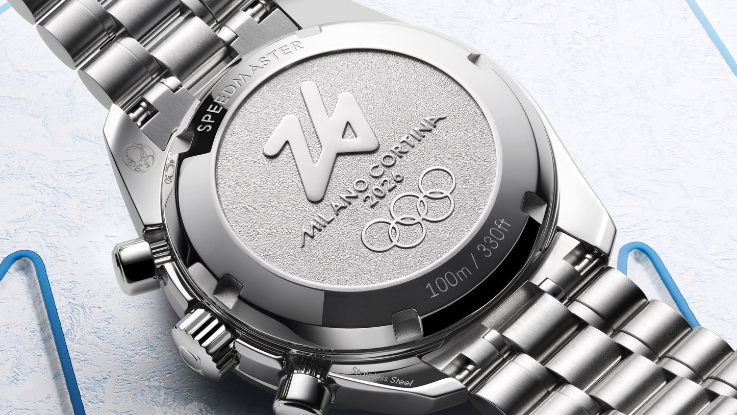 Speedmaster 38 38 mm, steel on steel
